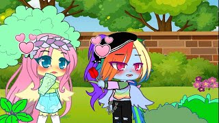 Gambare Gambare senpai🌹Gacha nox✨ inspiraçãoFallen angel 🦋Flutterdash🌈 💙💛 [upl. by Fairbanks492]