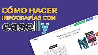 TUTORIAL Cómo hacer infografías en Easelly [upl. by Yeta]