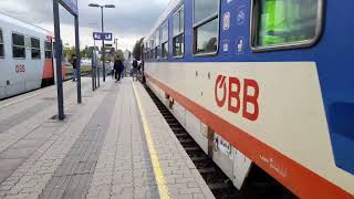 von Petzenkirchen nach Wieselburg mit ÖBB 5047 016 0 um kurz nach 1545 am 11102024 [upl. by Leonteen]