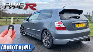 Honda Civic Type R EP3 REVIEW POV Test Drive on AUTOBAHN NO SPEED LIMIT by AutoTopNL [upl. by Trevar]