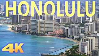 HONOLULU  HAWAII 4K [upl. by Glendon647]