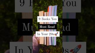 9 Books you must Read in your 20s books shorts bookslover [upl. by Papke]