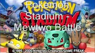 Pokemon Stadium  Mewtwo Battle [upl. by Tjon]