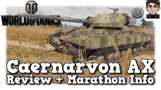 World of Tanks  Caernarvon AX  Review  Marathon Infos deutsch  Info [upl. by Tat753]