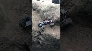 Dangerous Track Extremely Modded Axial SCX24 Deadbolt rc axialscx24 rccrawlers [upl. by Fulcher]