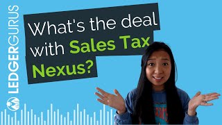 What online sellers NEED to know about sales tax nexus [upl. by Nereen]