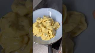 TortelliniChampignonpfanne 💫 food easyrecipe cooking yummy [upl. by Sitruk]