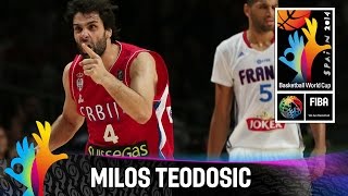 Milos Teodosic  Best Player Serbia  2014 FIBA Basketball World Cup [upl. by Corty]