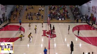 Shaker Heights High vs Cleveland Heights High School Girls JV amp FR Volleyball [upl. by Atnod]