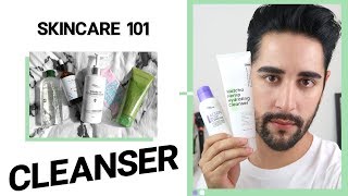 SKINCARE 101  Cleansers How To Use Why When and What Cleanser Is Best For You ✖ James Welsh [upl. by Kesley238]