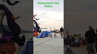 Evening in patong beach phuket travel phuket phuketnightlife banglaroad patongbeach [upl. by Pontias9]