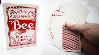 Deck Review  Bee Stingers Red Edition Playing Cards HD [upl. by Onitsoga891]