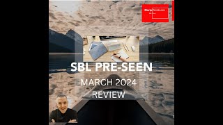 Strategic Business Leader SBL Pre seen review March 2024 [upl. by Gnot839]