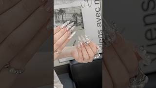 Nail cô dâu 👰🏻‍♀️hot nhất hiện nay 😍😍 nails côdâu đẹp naildesign [upl. by Attelrak339]