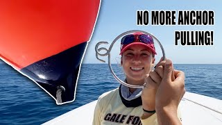 HOW TO USE AN ANCHOR BALL  Never pull an anchor again ⚓️ Using a polyform buoy  Gale Force Twins [upl. by Omarr]