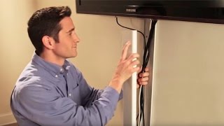 Wiremold How to Hide Flat Screen TV Cables [upl. by Garihc802]