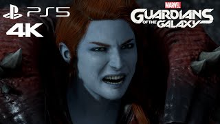 Marvels Guardians of the Galaxy  The Guardians Escape Hellbender 4K PS5 [upl. by Gylys372]