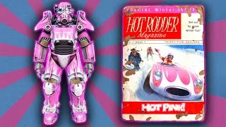 Fallout 4  Hot Rod Hot Pink Power Armor Paint  Walkthrough Guide [upl. by Aufmann]