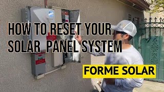 Quick Guide Resetting Your Enphase Solar Energy System [upl. by Maureen235]