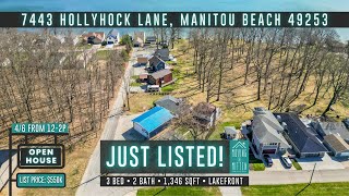 7443 Hollyhock Lane Manitou Beach 49253  New Moving The Mitten Listing [upl. by Wight411]