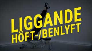 Liggande höftbenlyft Teknik och utförande  Gymgrossisten [upl. by Ikila715]