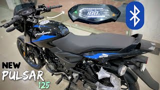 Pulsar 125 Bluetooth amp Digital Meter🔥 Bajaj Pulsar125 Digital meter Detailed Review  Harsh verma [upl. by Anisamot]