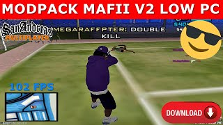 Modpack Mafii v2 BLUE Low PC for SAMP [upl. by Teece]