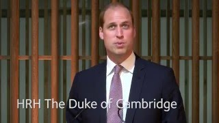 Prince William opens the Blavatnik School of Government [upl. by Rankin27]