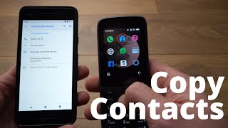 Nokia 215 4G Copy amp Import Contacts from Android to Nokia Phone Transfer Contacts Over Bluetooth [upl. by Whittaker]