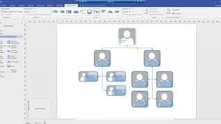 Visio Création dun organigramme avec lassistant [upl. by Yreved29]