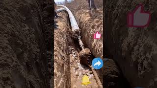 Trenchless Horizontal Directional Drilling Irrigation Canal Excavation Procedure [upl. by Nnylorac60]