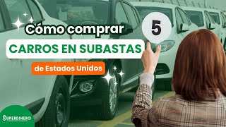 🤑🚘 Conoce cómo COMPRAR CARROS en SUBASTAS de Estados Unidos 🚘🤑 [upl. by Madigan]