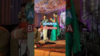 Achurjya borpatra live stage program 2024 short video full screen status video borka live program [upl. by Harihs]