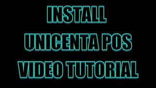 INSTALL UNICENTA POS [upl. by Annahaj448]