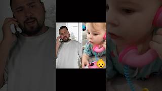 Mit BABY TELEFONIEREN 20😂comedy dennome funny memes [upl. by Thor]