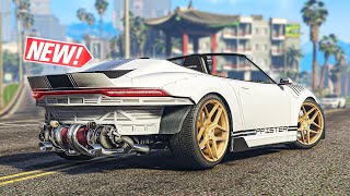 GTA 5 Online  NEW Pfister Comet S2 Cabrio Bumper Delete  Porsche 911 992 Customization [upl. by Xyno]