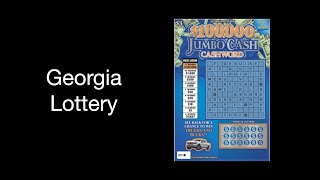 100000 Jumbo Cash Cashword  Georgia Lottery 3 July 2024 [upl. by Konopka]