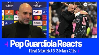 quotWE HAVE TO WIN THE GAMEquot 😣  Pep Guardiola  Real Madrid 33 Man City  UEFA Champions League [upl. by Eugenia787]