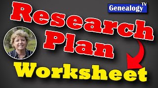 Genealogy Research Plan Worksheet [upl. by Fuld]