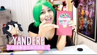 TARJETA NAVIDEÑA  YANDERE SIMULATOR DIY  SUPER FÁCIL 💙 [upl. by Eniak]