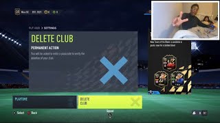 FIFA 22 HOW TO RESET YOUR FUT 22 STATS WHAT HAPPENS WHEN YOU DELETE YOUR FUT 22 [upl. by Ocirderf]