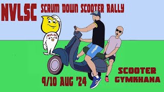 NVLSC Scrum Down Scooter Rally 2024  Scooter Gymkhana [upl. by Kaitlyn]