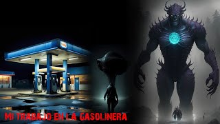 Sombra Inquietante La Última Noche en la Gasolinera HistoriasDeTerror [upl. by Milburt]