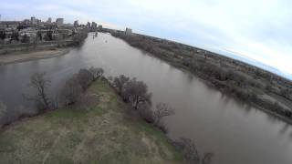 Discovery Park  Sacramento CA USA Aerial View [upl. by Yajiv]