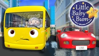 Wheels On The Bus  Nursery Rhymes for Babies by LittleBabyBum  ABCs and 123s [upl. by Ymled]