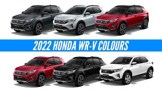 2022 Honda WRV  All Color Options  Images  AUTOBICS [upl. by Wade]