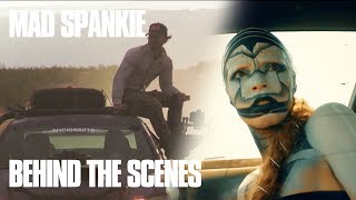 MAD MAX CHASE scene with SPANKIE VALENTINE  Behind the Scenes [upl. by Kannav206]