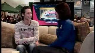 Johnny Weir Interview At Nationals 2007  Fire on Ice [upl. by Ianaj208]