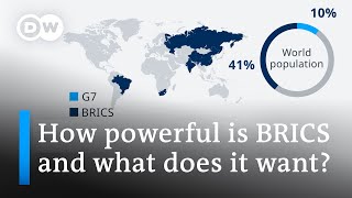 BRICS Emerging counterweight in a multipolar world  DW Analysis [upl. by Mackey]