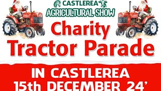 Castlerea Christmas lights tractor parade 2024 [upl. by Akfir]